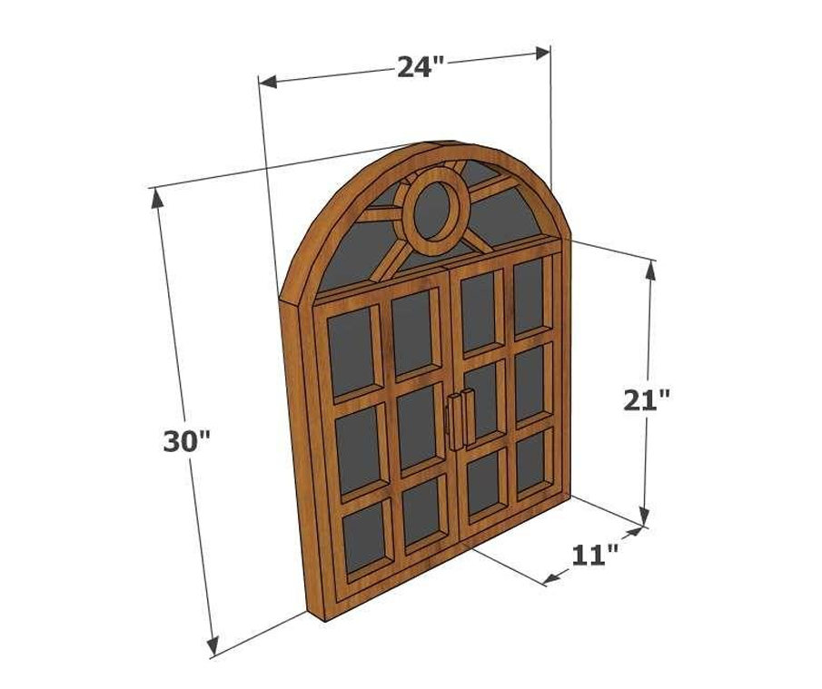 Ubyld Arched Royale – Faux Window