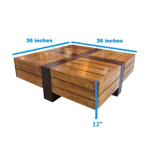 Florio-Center Table With Storage