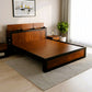 Garity Queen Cot With headboard Storage