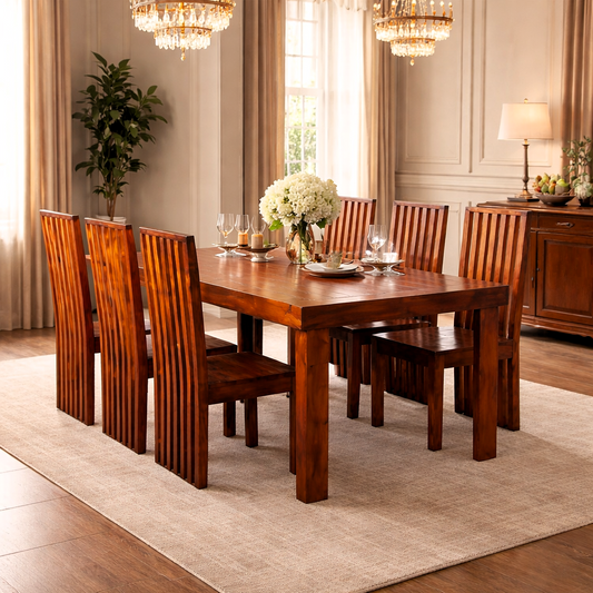 Lawrence-6 Seater Dining Set