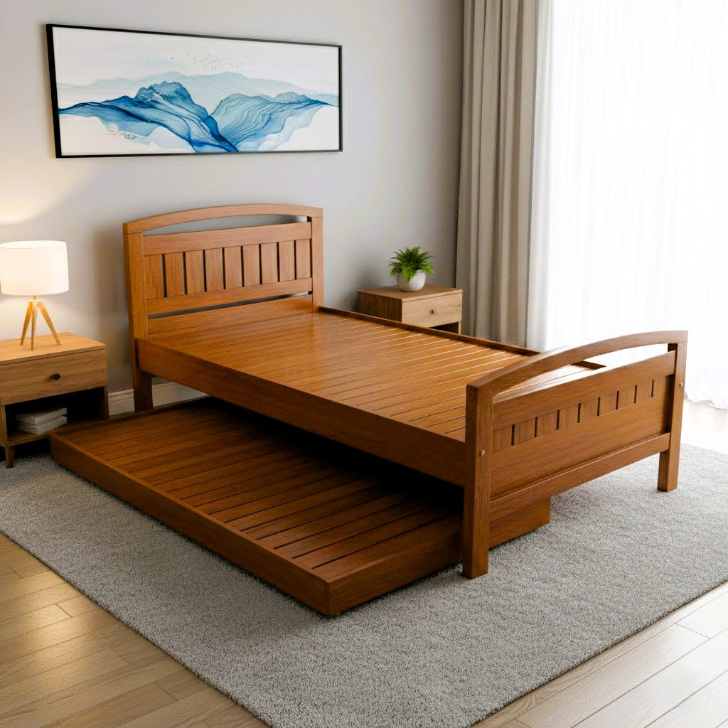 Marion-Cot With Trundle Cot