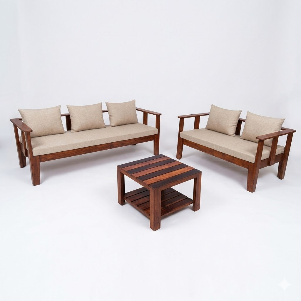 Melora-5 Seater With Center Table