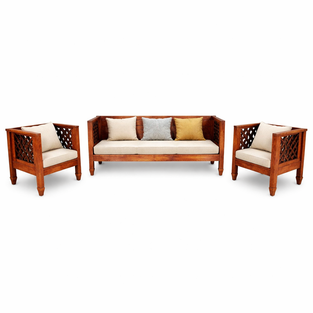 Morocco-3+1+1 Seater Sofa Set