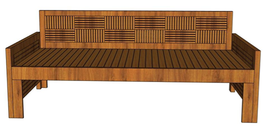 Ubyld Mosaic Diwan