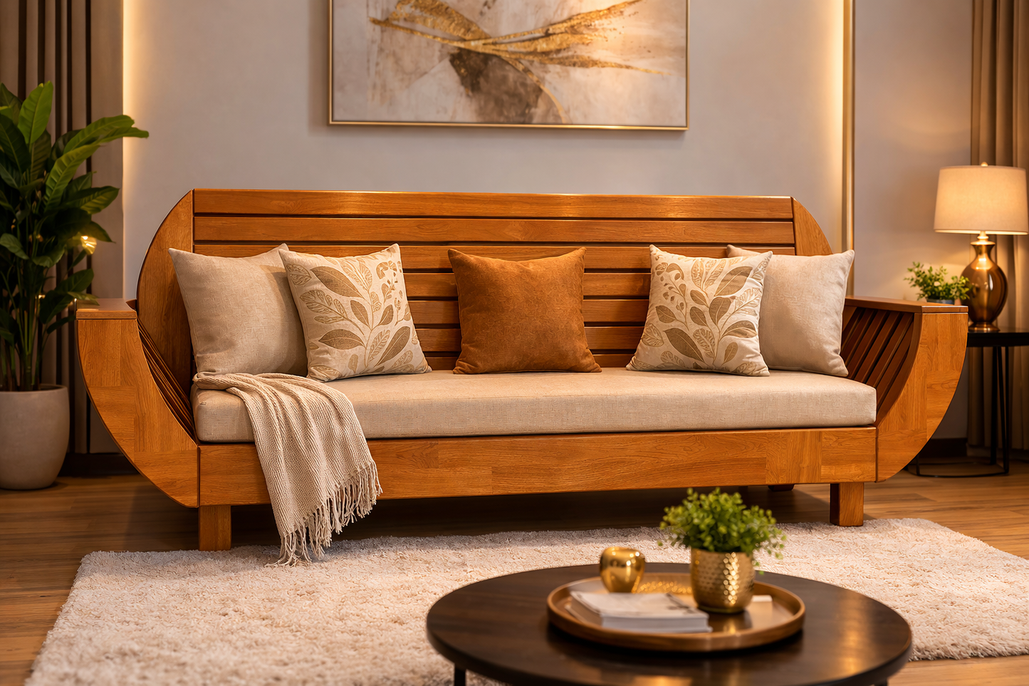 Nautical Comfort Sofa