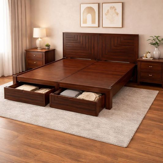 Nielsen King With Two Drawers