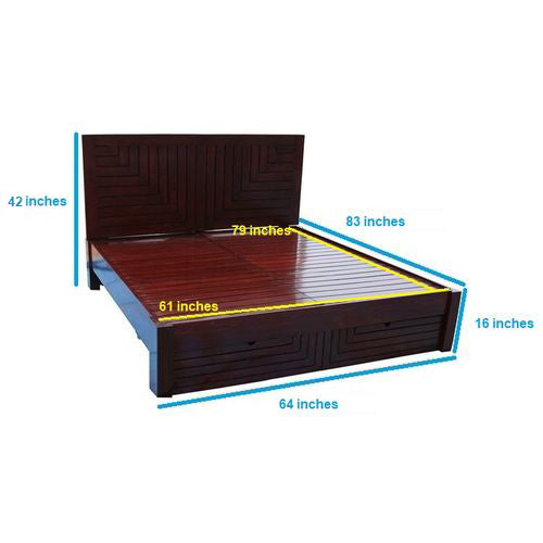 Nielsen Queen With Two Drawers