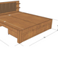Velaro King Storage Cot