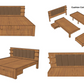 Velaro King Storage Cot