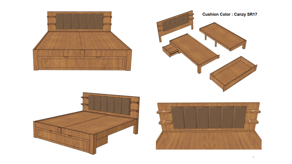 Velaro King Storage Cot