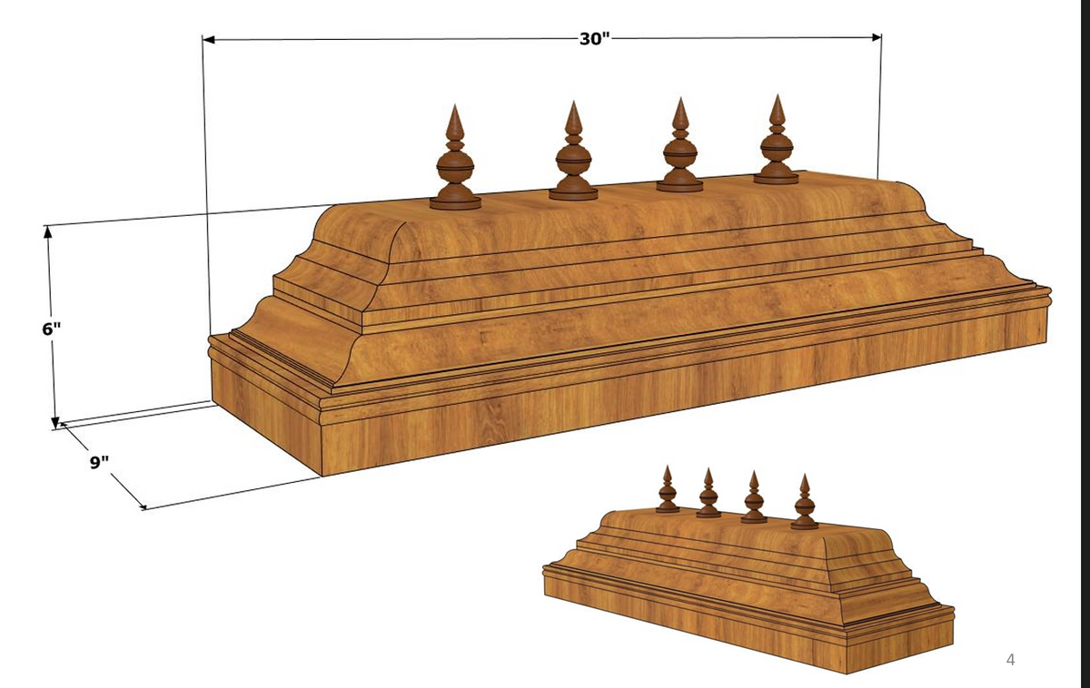 Ubyld Parampara – Wooden Pooja Unit