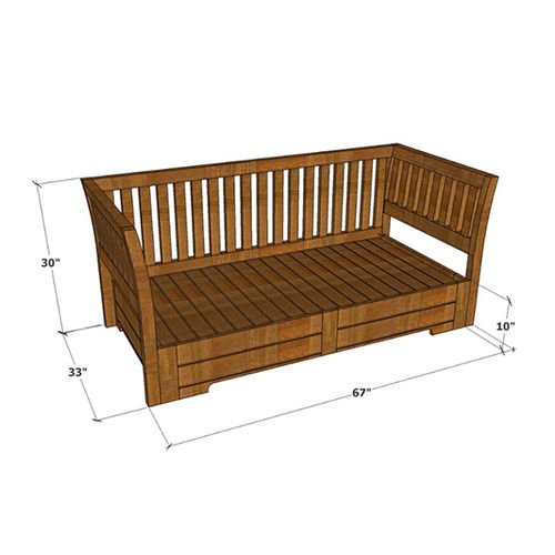 Ridgemont-3 Seater Sofa Cum Bed + 1+1