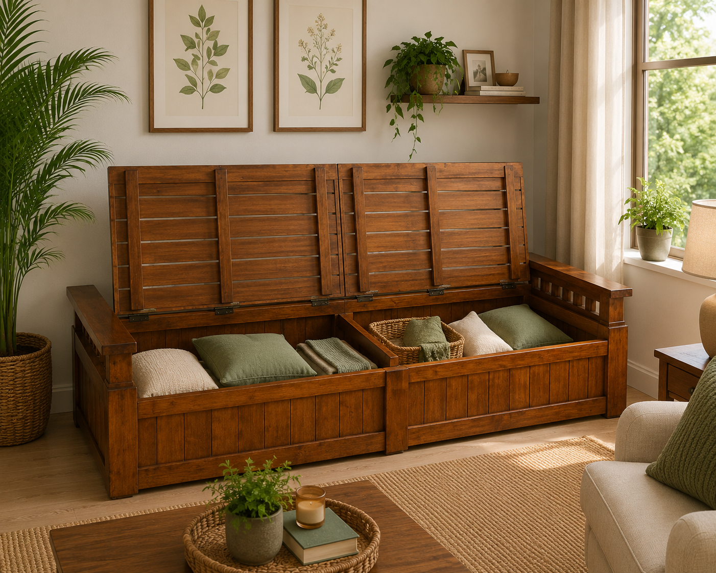 Satvik - Storage Diwan