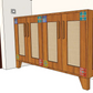 Ubyld Metro Shoe Cabinet