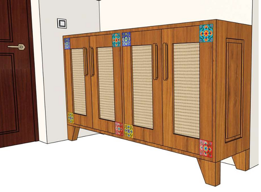 Ubyld Metro Shoe Cabinet