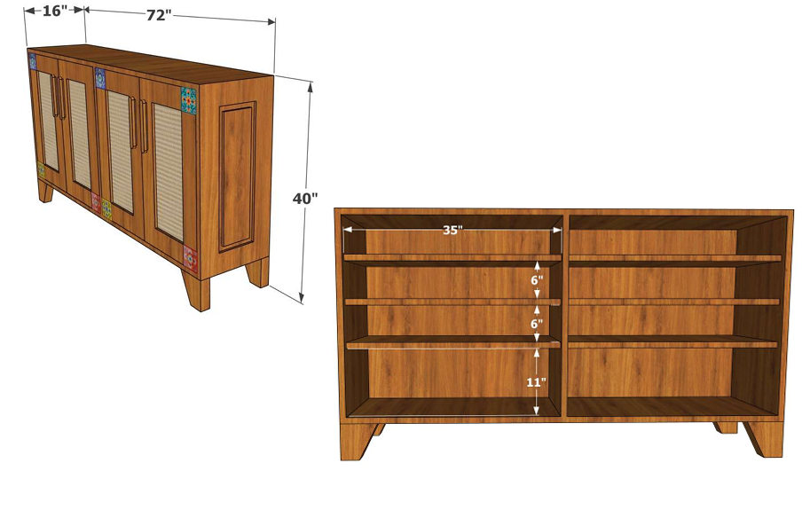Ubyld Metro Shoe Cabinet