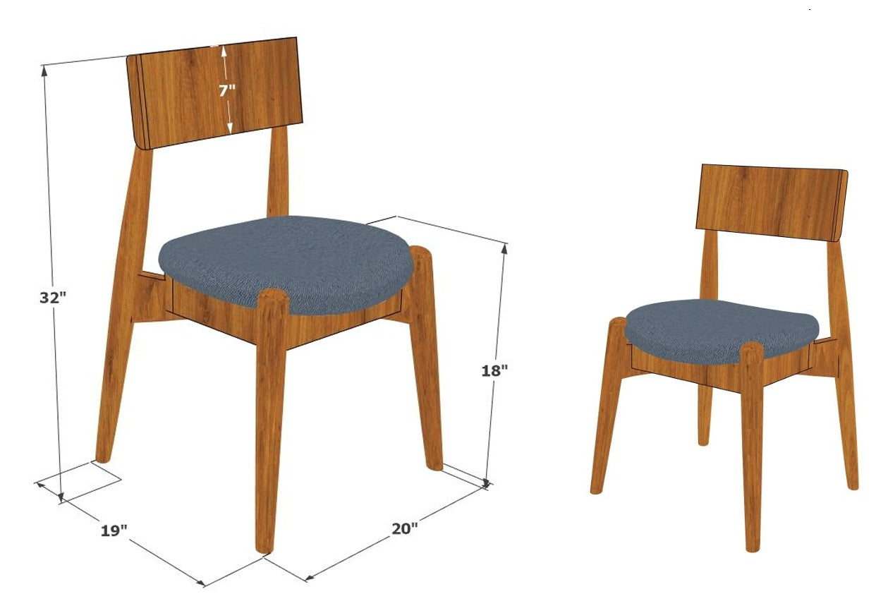 Aveline 4-Seater Dining Set