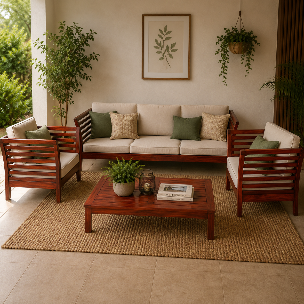Sirius-5 Seater Sofa Set