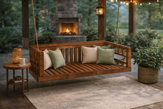 Rustic Retreat Swing