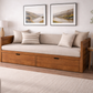 Tasmi-Low Seating Sofa With Storage