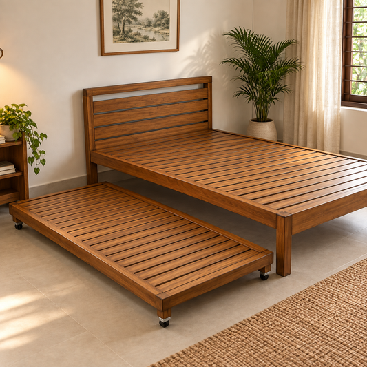 Mildrid Cot With Trundle Cot