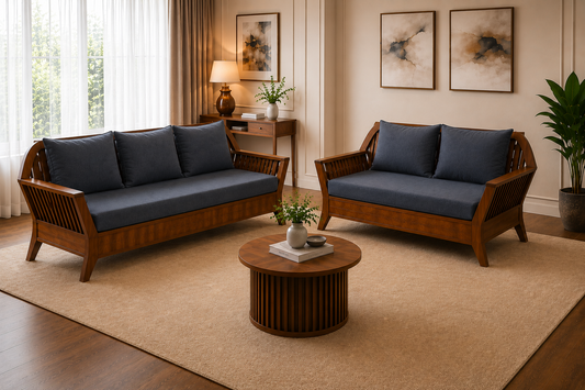 Ubyld Velmora 3+2 Sofa Set