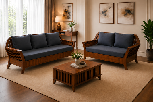 Ubyld Velmora 3+2 Sofa Set