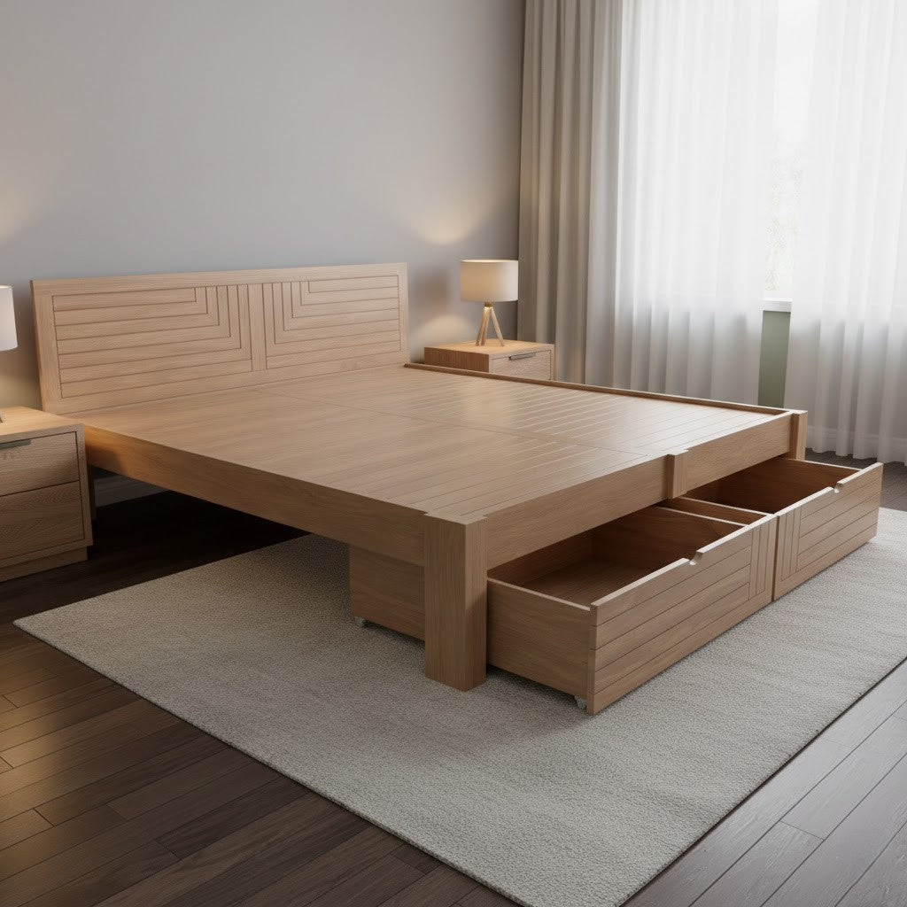 Versano Queen With Two Drawers