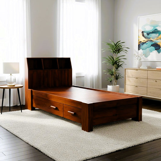 Walley Single With Two Drawers