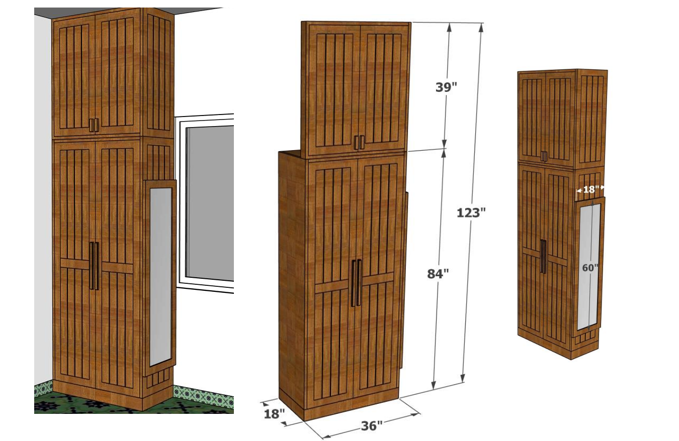Urban Loft Wardrobe