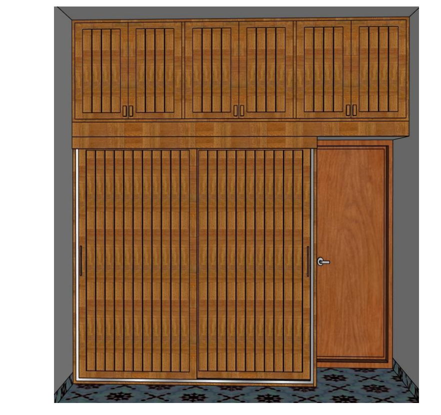 Minimalist Loft Wardrobe