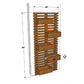 Amia-Balcony Baton With Plant Holders