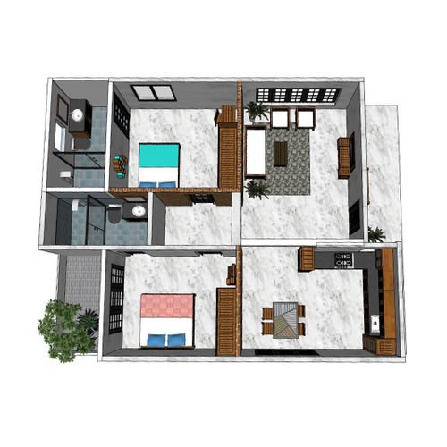 Amogha -2Bhk Package