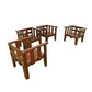 Apex- Set Of 4 Single Seater Sofas