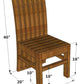 Arezzo-6 Seater Dining Set