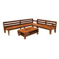 Armson- Sofa Bench With Crate Table