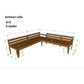 Armson- Sofa Bench With Crate Table