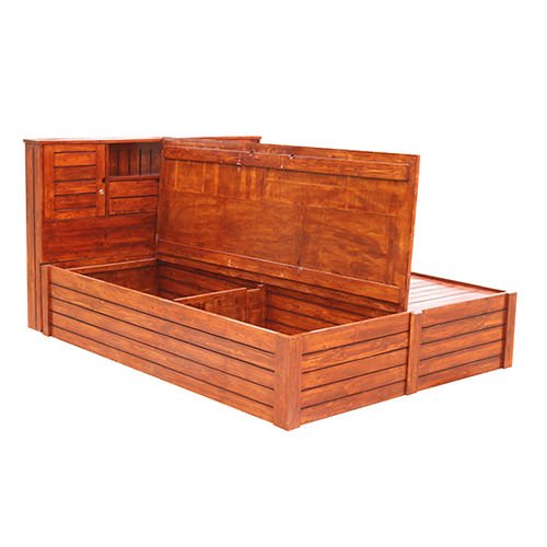 Arobelle Queen Cot With Box Storage And Headboard Storage – ubyld