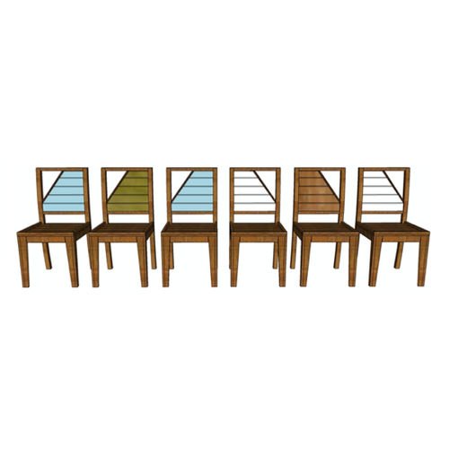 Aspasia-6 Seater Dining Set