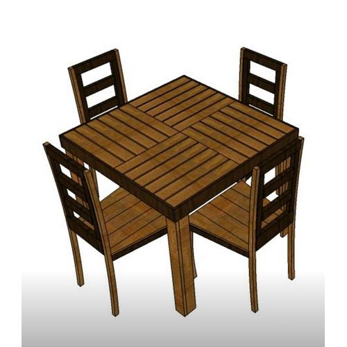 Benitez-4 Seater Dining Set - ubyld