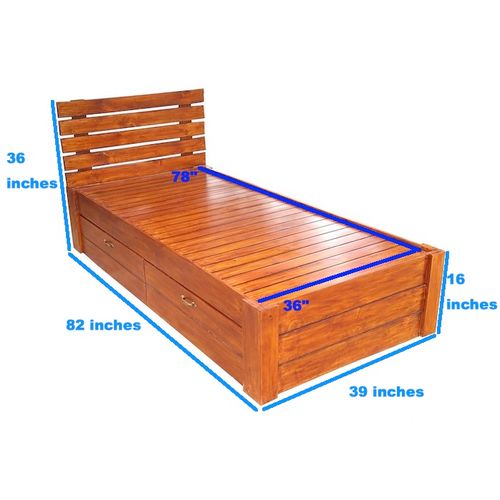 Beving Single With Two Drawers - ubyld