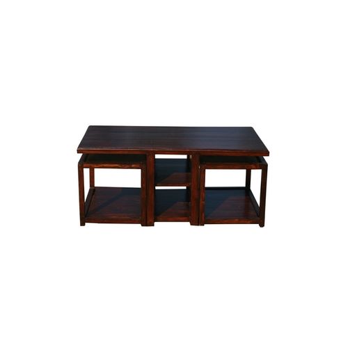 Brookes- Coffee Table With Two Benches