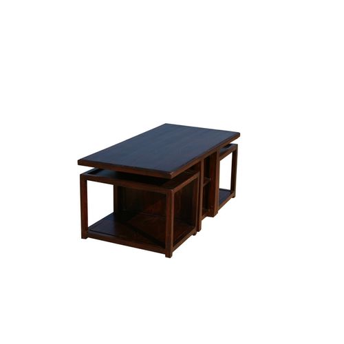 Brookes- Coffee Table With Two Benches