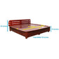 Cadila Queen With Four Drawers