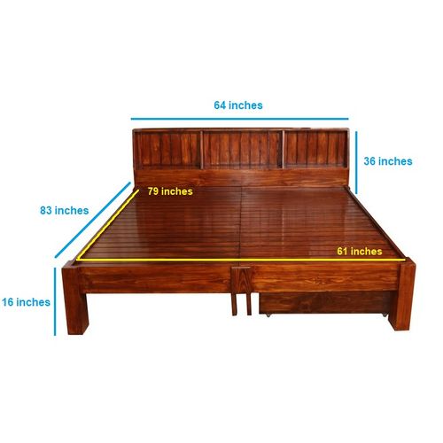 Cayman Queen With Two Drawers