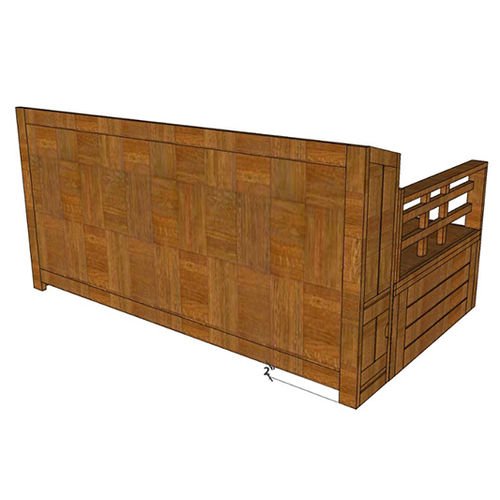 Cedric-Sofa Cum Bed With Storage