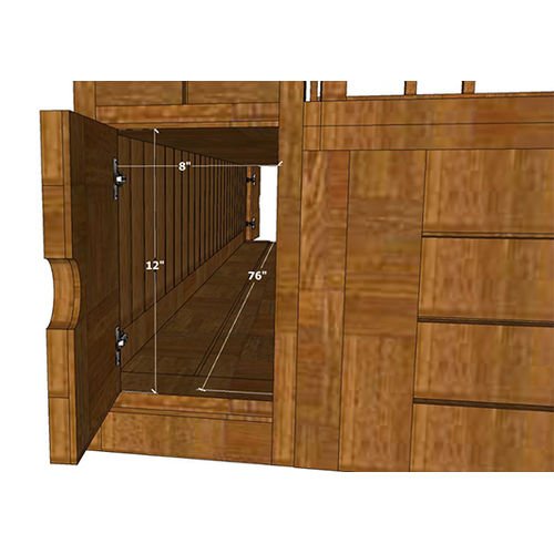 Cedric-Sofa Cum Bed With Storage