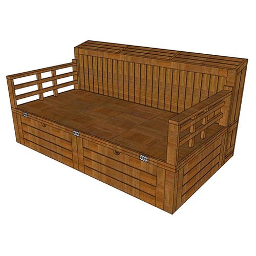 Cedric-Sofa Cum Bed With Storage