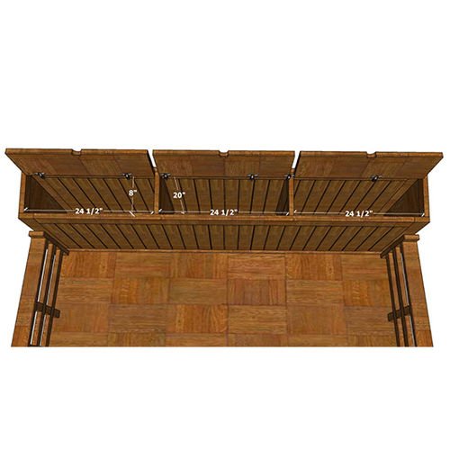 Cedric-Sofa Cum Bed With Storage