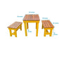 Chrome- 2 Seater Dining With Benches